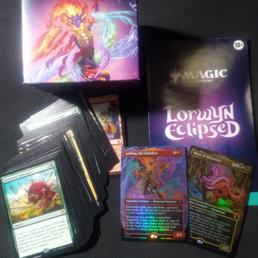 OPEN - MTG Lorwyn Eclipsed Dance of the Elements Commander Deck - OPEN